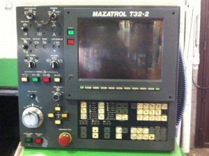 Torn Mazak control Mazatrol T 32-2